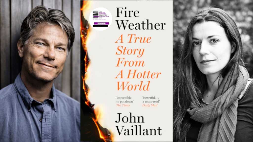 John Vaillant online & Cal Flyn on stage (17:00 BST)